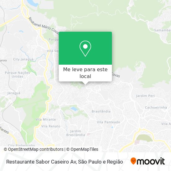 Restaurante Sabor Caseiro Av mapa
