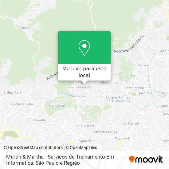 Martin & Martha - Servicos de Treinamento Em Informatica mapa