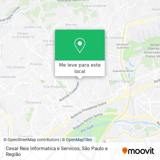 Cesar Reis Informatica e Servicos mapa