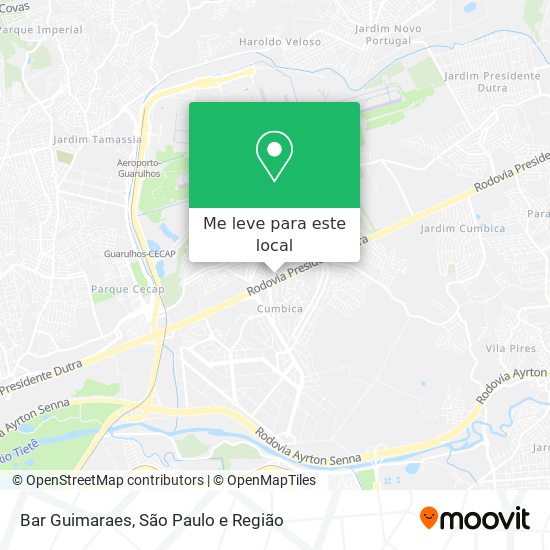 Bar Guimaraes mapa