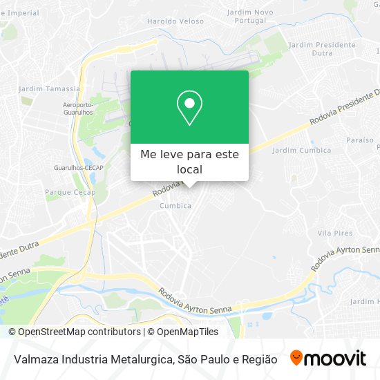 Valmaza Industria Metalurgica mapa