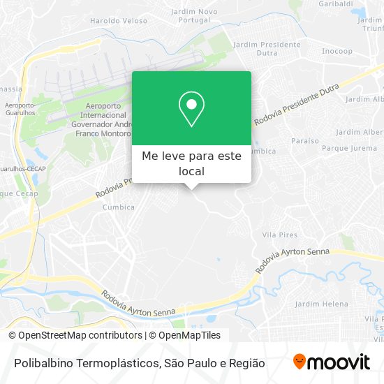 Polibalbino Termoplásticos mapa