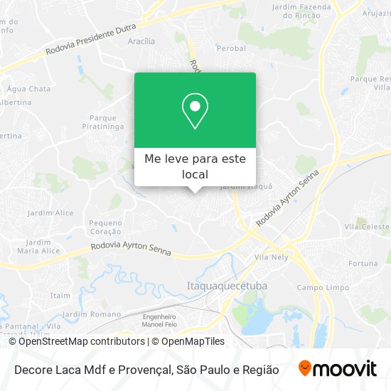 Decore Laca Mdf e Provençal mapa