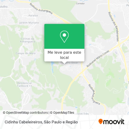 Cidinha Cabeleireiros mapa