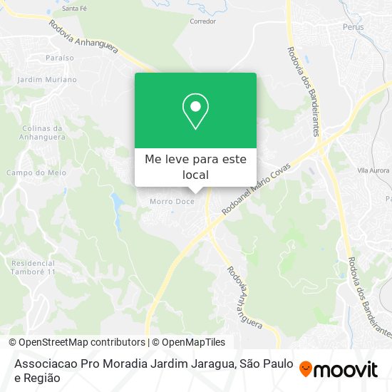 Associacao Pro Moradia Jardim Jaragua mapa