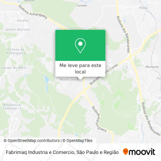 Fabrimaq Industria e Comercio mapa