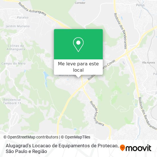 Alugagrad's Locacao de Equipamentos de Protecao mapa