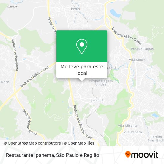 Restaurante Ipanema mapa