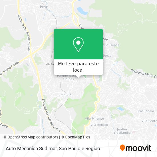 Auto Mecanica Sudimar mapa