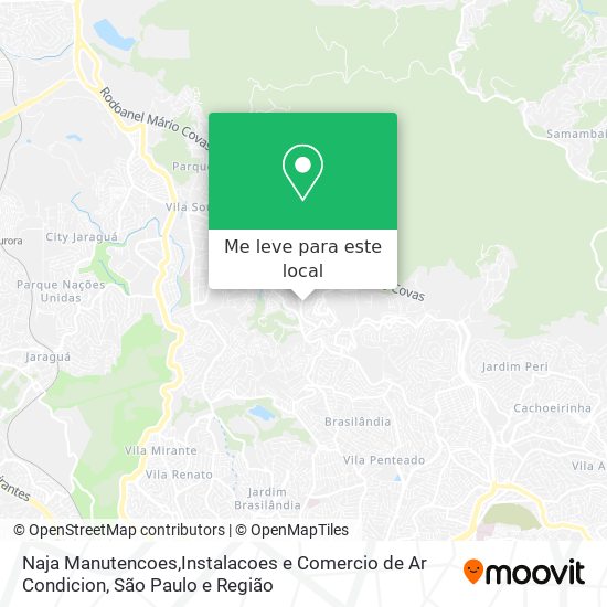 Naja Manutencoes,Instalacoes e Comercio de Ar Condicion mapa