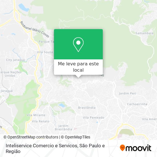 Inteliservice Comercio e Servicos mapa