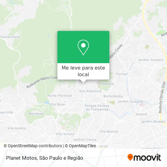 Planet Motos mapa