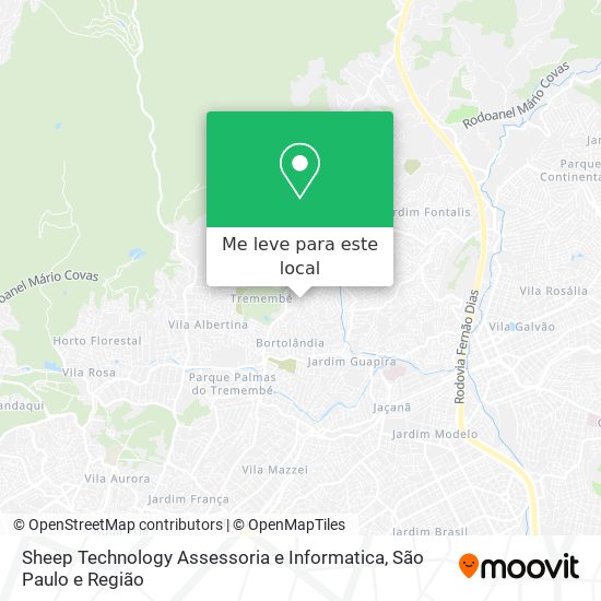 Sheep Technology Assessoria e Informatica mapa
