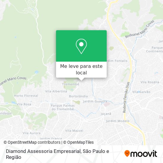 Diamond Assessoria Empresarial mapa