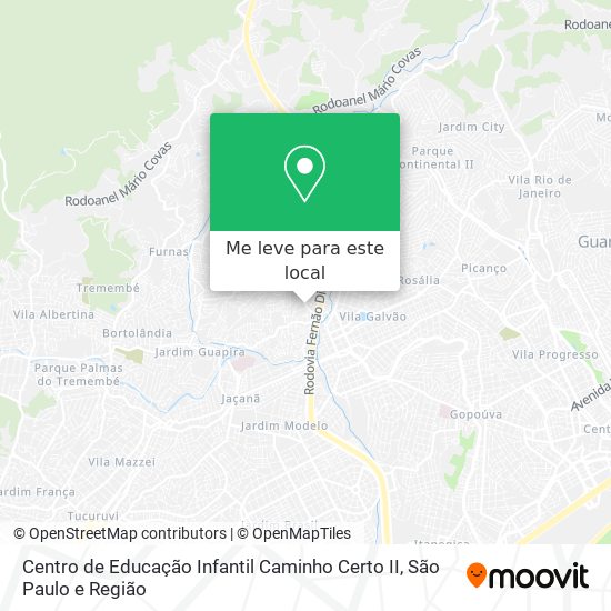 Centro de Educação Infantil Caminho Certo II mapa