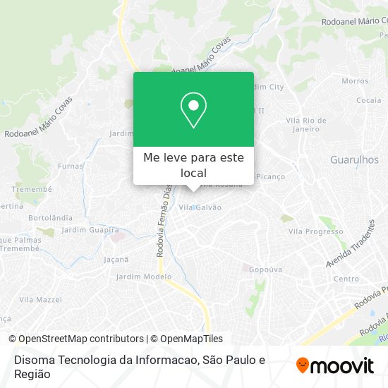 Disoma Tecnologia da Informacao mapa