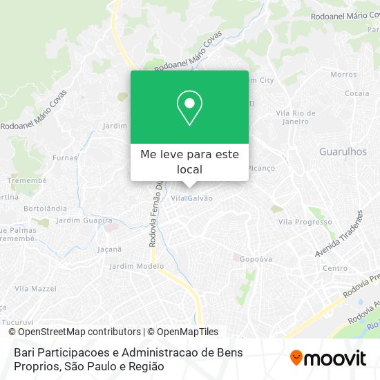 Bari Participacoes e Administracao de Bens Proprios mapa