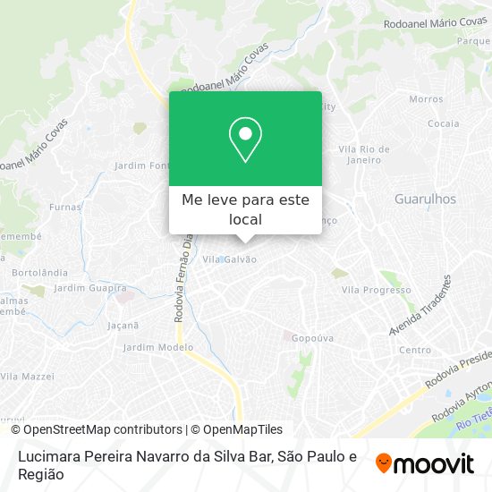 Lucimara Pereira Navarro da Silva Bar mapa