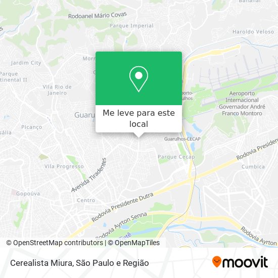 Cerealista Miura mapa