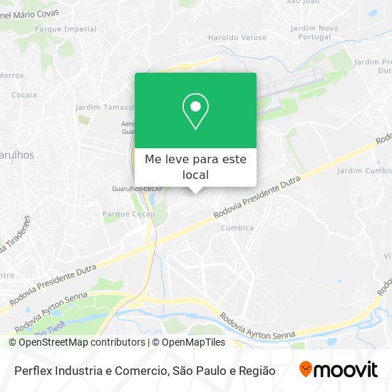 Perflex Industria e Comercio mapa