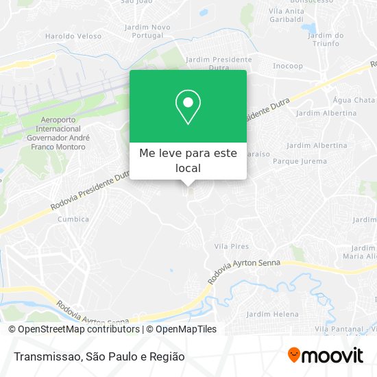 Transmissao mapa