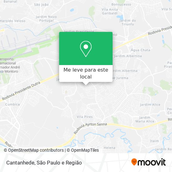 Cantanhede mapa
