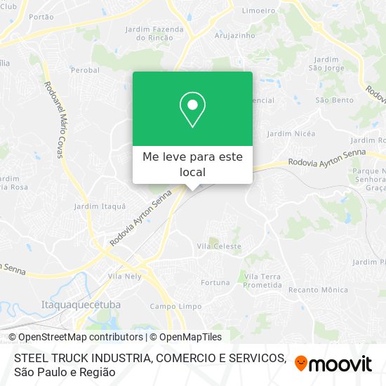 STEEL TRUCK INDUSTRIA, COMERCIO E SERVICOS mapa
