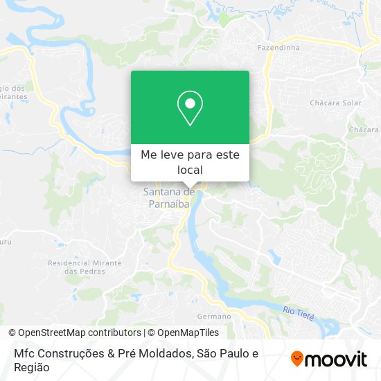 Mfc Construções & Pré Moldados mapa