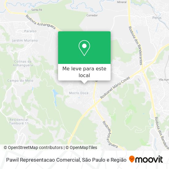 Pawil Representacao Comercial mapa