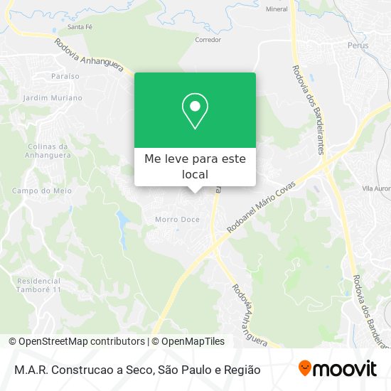 M.A.R. Construcao a Seco mapa