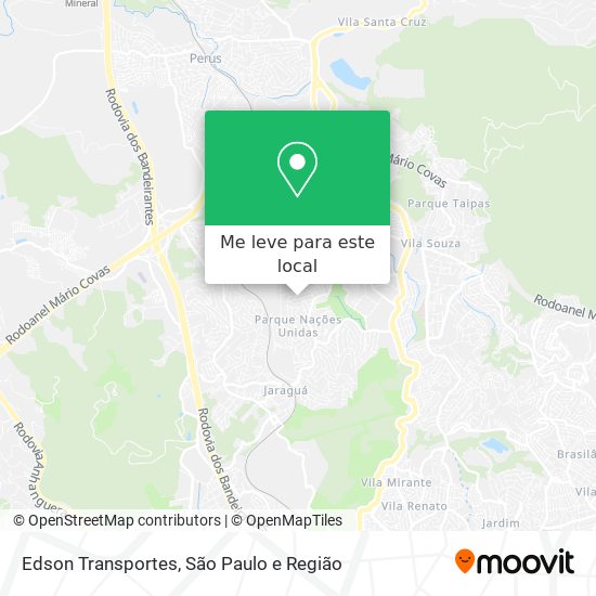 Edson Transportes mapa