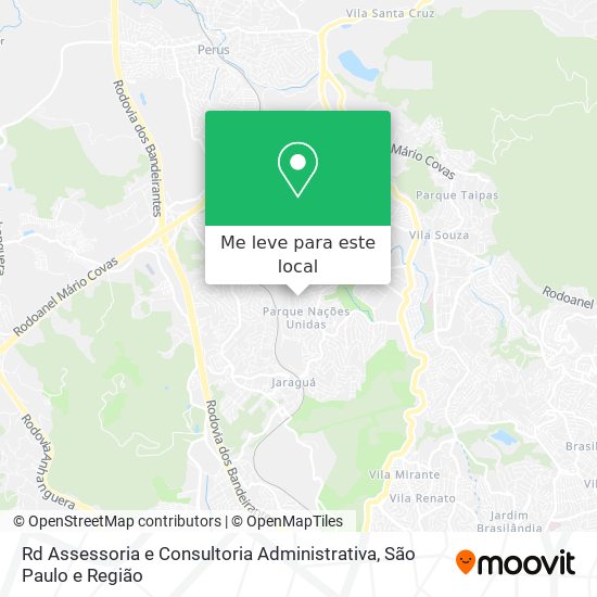 Rd Assessoria e Consultoria Administrativa mapa