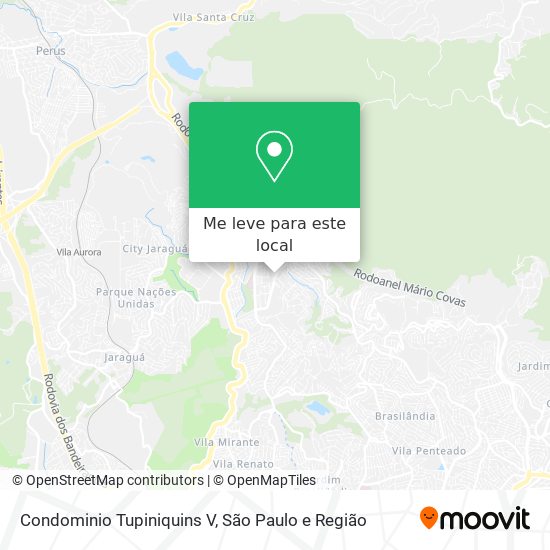 Condominio Tupiniquins V mapa