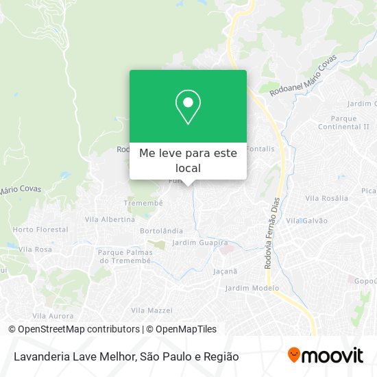 Lavanderia Lave Melhor mapa
