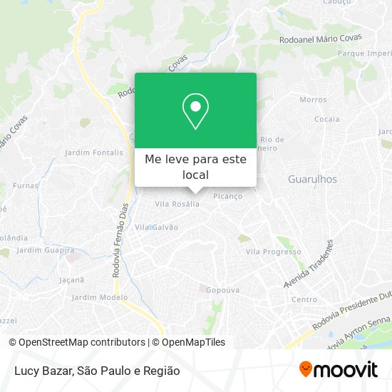 Lucy Bazar mapa