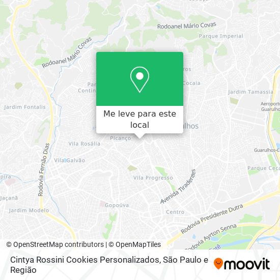 Cintya Rossini Cookies Personalizados mapa