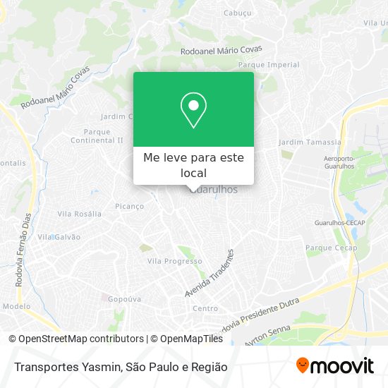 Transportes Yasmin mapa