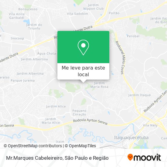 Mr.Marques Cabeleireiro mapa