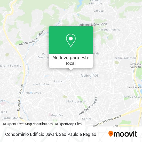 Condominio Edificio Javari mapa