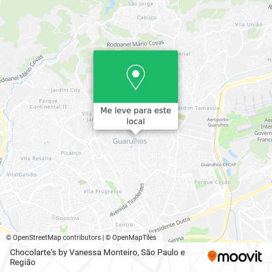 Chocolarte's by Vanessa Monteiro mapa
