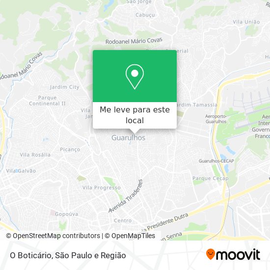 O Boticário mapa