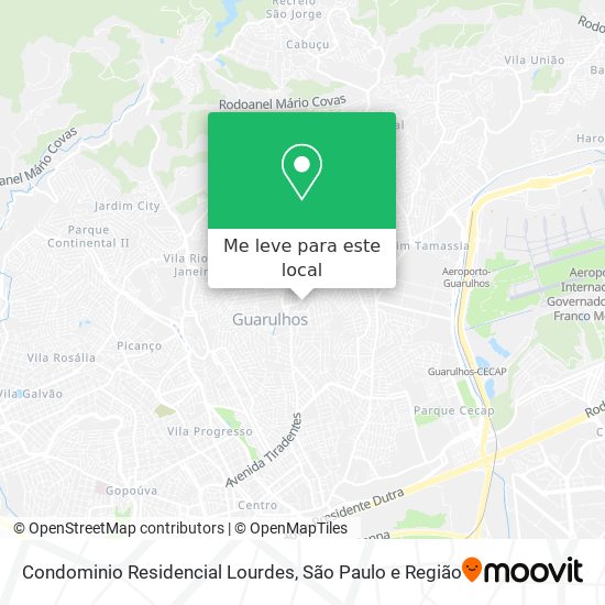 Condominio Residencial Lourdes mapa