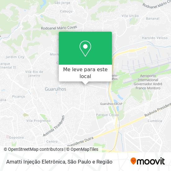 Amatti Injeção Eletrônica mapa
