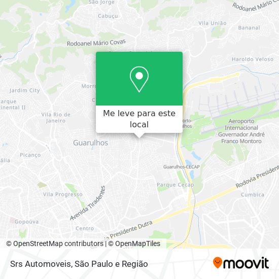 Srs Automoveis mapa