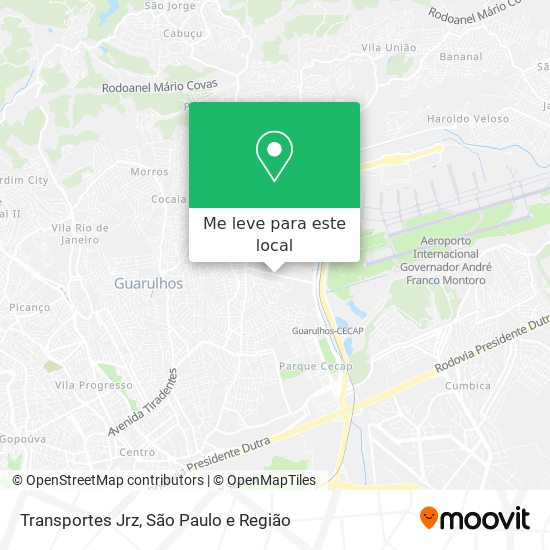 Transportes Jrz mapa