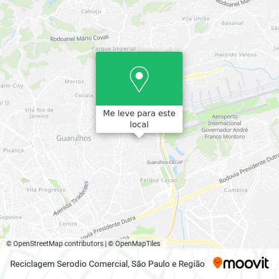 Reciclagem Serodio Comercial mapa