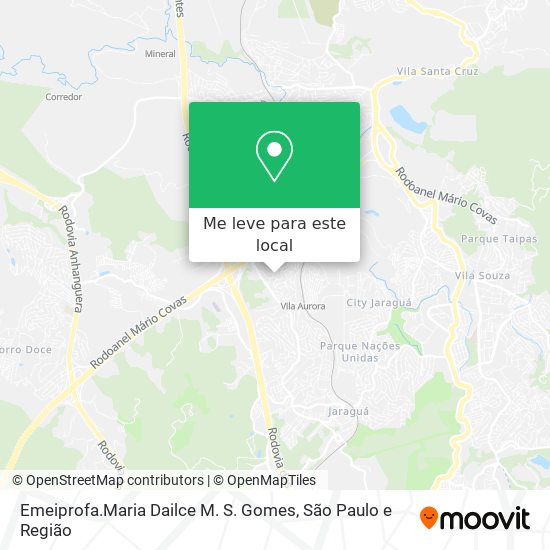 Emeiprofa.Maria Dailce M. S. Gomes mapa
