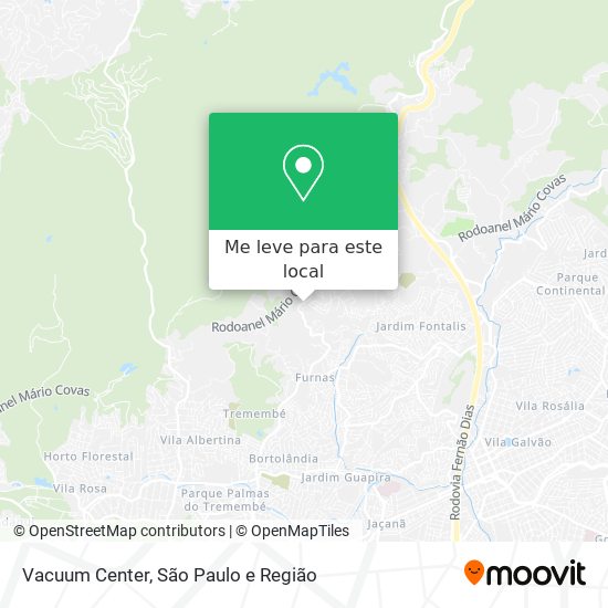 Vacuum Center mapa