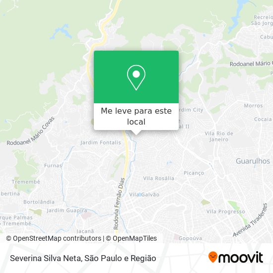 Severina Silva Neta mapa