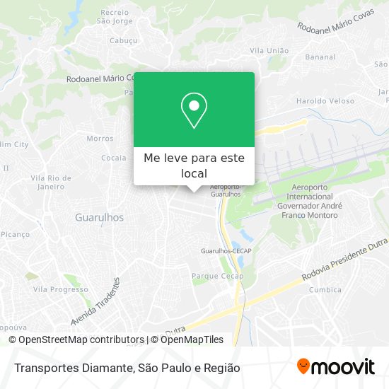 Transportes Diamante mapa